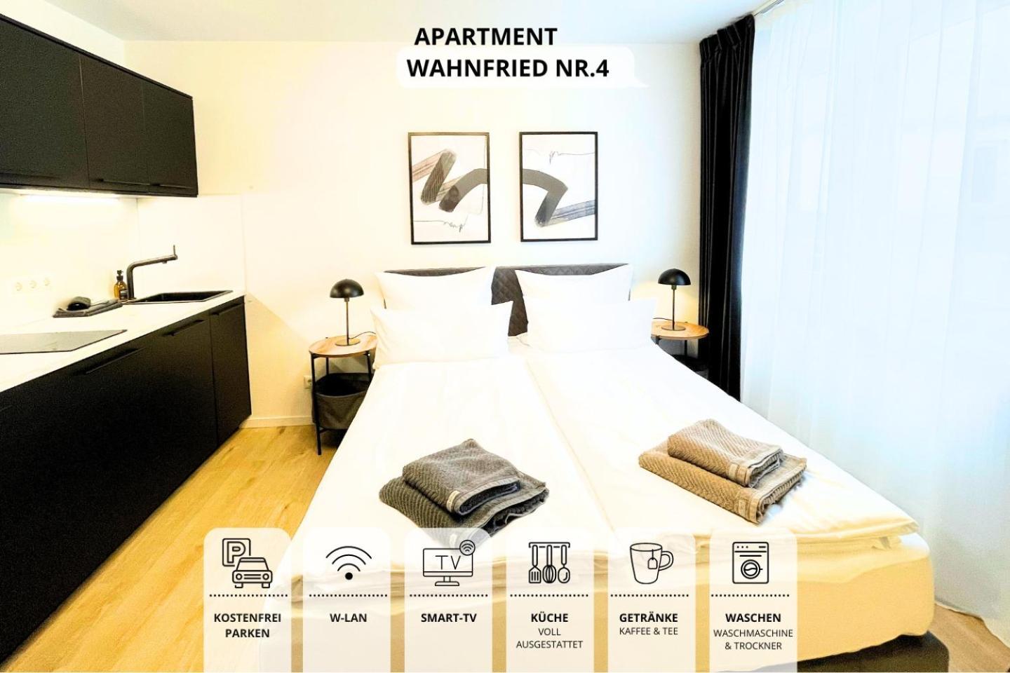 Apartment Wahnfried No4 - Zentral Wohnen Mit Kueche Und Duschbad, Parkplatz, 300M Zur Fussgaengerzone Байройт Экстерьер фото